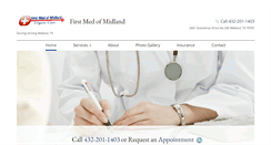 Desktop Screenshot of midlandurgentcareclinics.com